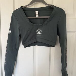 Long Sleeve Crop Top